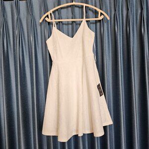 NWT Lulus White Mini dress XS